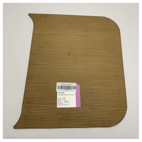 Quicksilver 555 Cabin Teak inlägg för simplattform styrbord sida - 555CAB