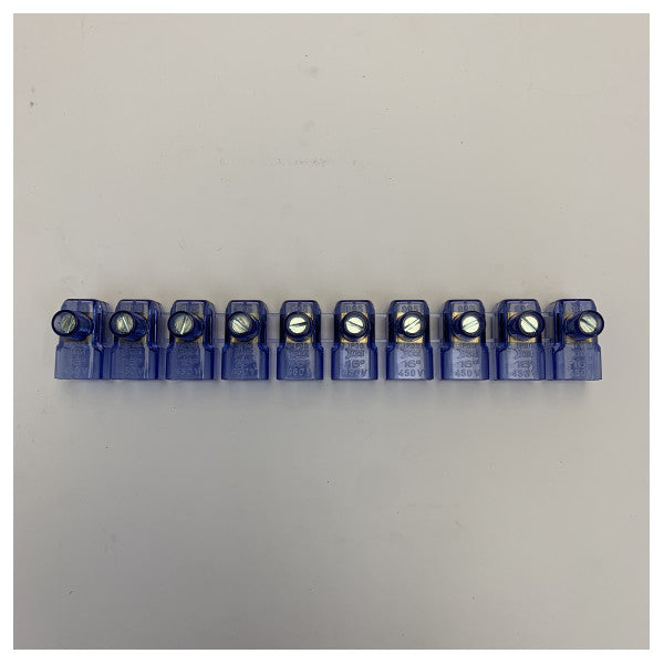 16mm2 10-vejs elektrisk terminalblokconnector 10A - BM995