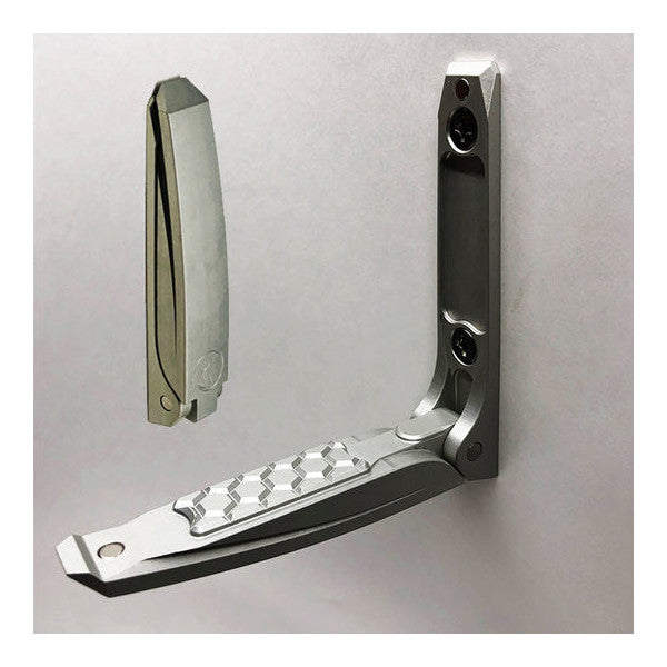Lunar Marine Foldbar mastetrin sølv - 574-101