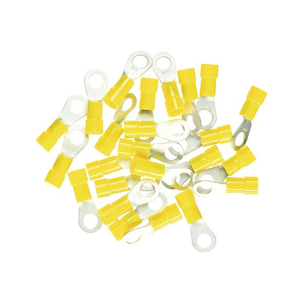 BM S.p.A. Cosse à anneau isolée 4-6 mm² M8 jaune 50 pièces