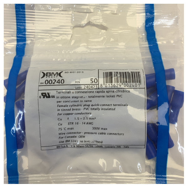 F 2.5/5 MO 1.5-2.5mm Marine Electrical Connector -00240 50pcs