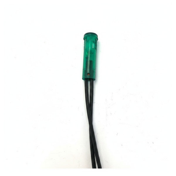 Voyant indicateur électrique marin 230V vert - montage sur panneau - 540369M