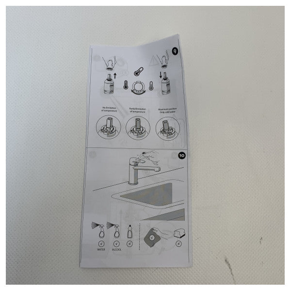 Nobil Snow single lever kitchen mixer tab chrome - SN00113/28CR