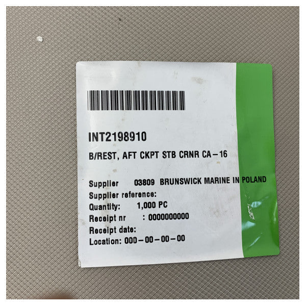 Almofada de encosto de canto Quicksilver Active 645 para assentos de cockpit - 2198910