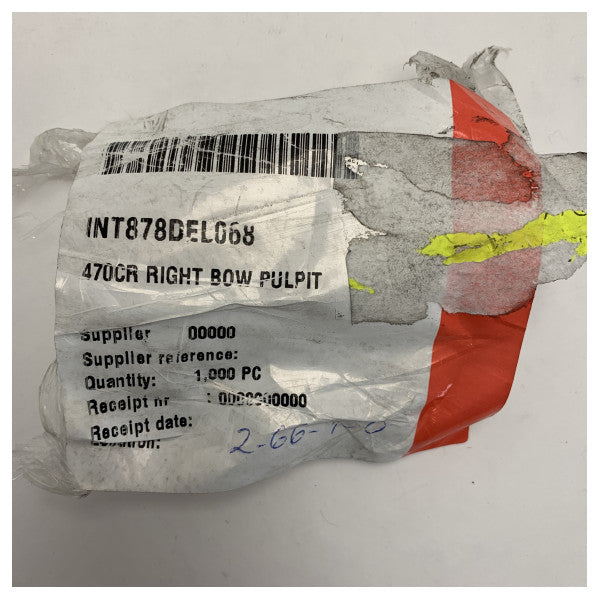 Quicksilver 470 Cruise Right Bow Pulpit | Rail for Boats stainless steel - QS470-001