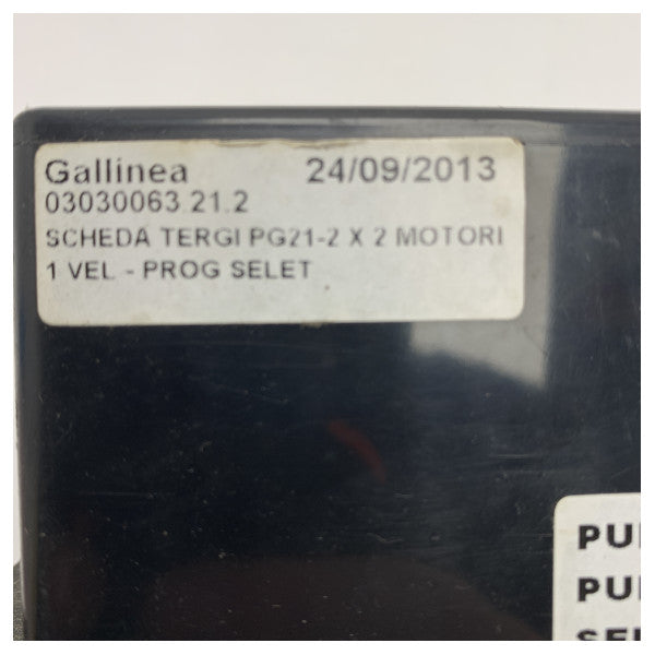 Gallinea Dual Wiper Motor Controller Module with Timer and Wash Function - 03030063.21.2