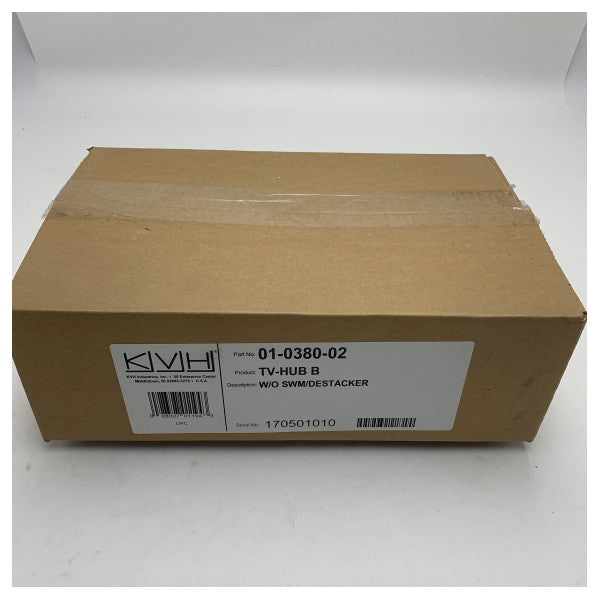 KVH TracVision TV3 Sistema ta' TV marittima bil-satellita b'IP-Enabled TV-Hub B għall-Baħar