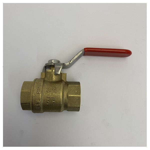 Válvula de compuerta de latón Maestrini 3/4 pulgadas DN20 5140E para fontanería marina y de yates