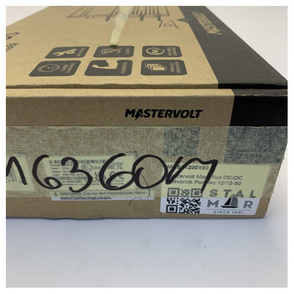 Mastervolt 12/12 DC-DC-konverter og batterioplader - MAS81205100