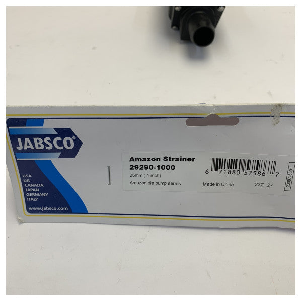 Jabsco 29290-1000 Pumpgard In-Line Marine Water Strainer Filter