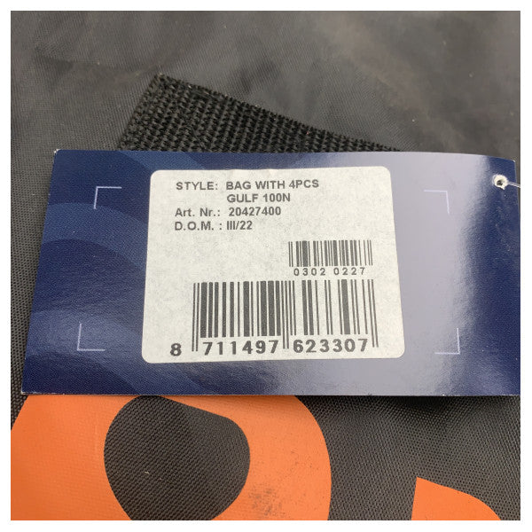 Besto BAG σωσίβιο 4 ατόμων 100N πορτοκαλί - 20427400