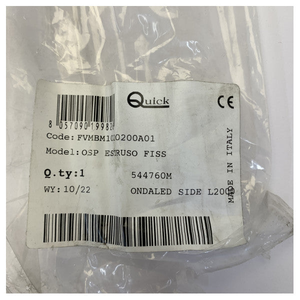 Perfil de aluminio Quick Side L200 para tira LED RGB - FNMBM1020200A01