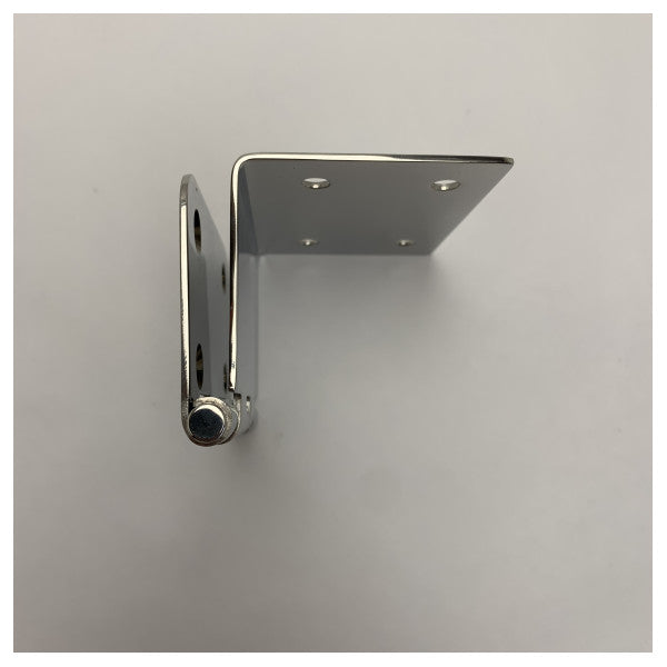 Bisagra marina de acero inoxidable 90� con 4 orificios de montaje resistente a la corrosión 48 x 66 mm