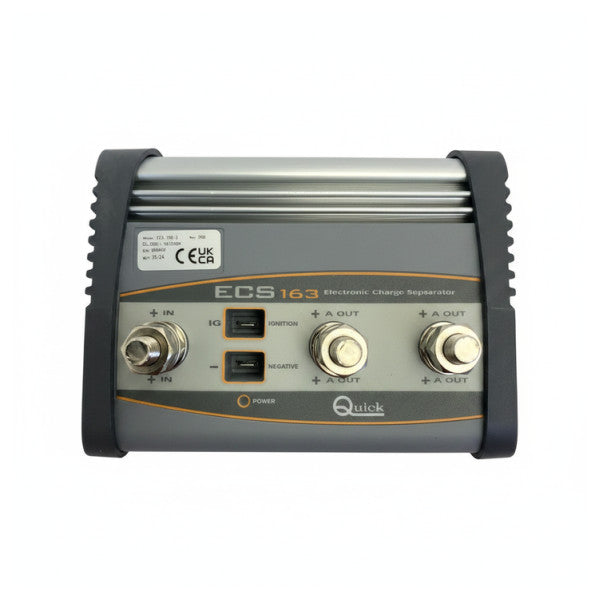 Quick ECS 163 Electronic Charge Separator 160A - Marine Battery Isolator