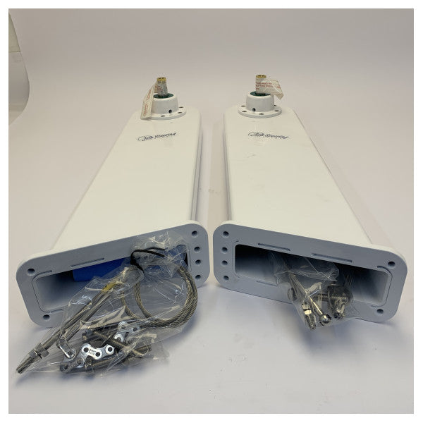 Jefa WP800 styrepiedestal-sæt SB/BB - komplet yacht-hardware-sæt