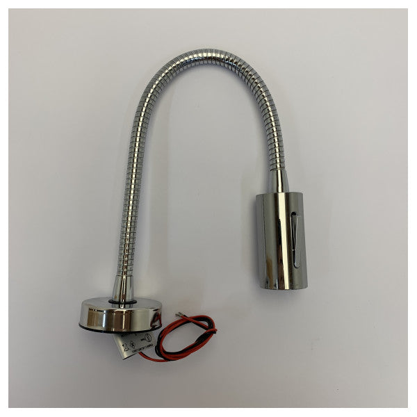 Quick Audrey Marine Flexible Chrome LED Reading Light 12/24V - FAMP1181WC11DO1
