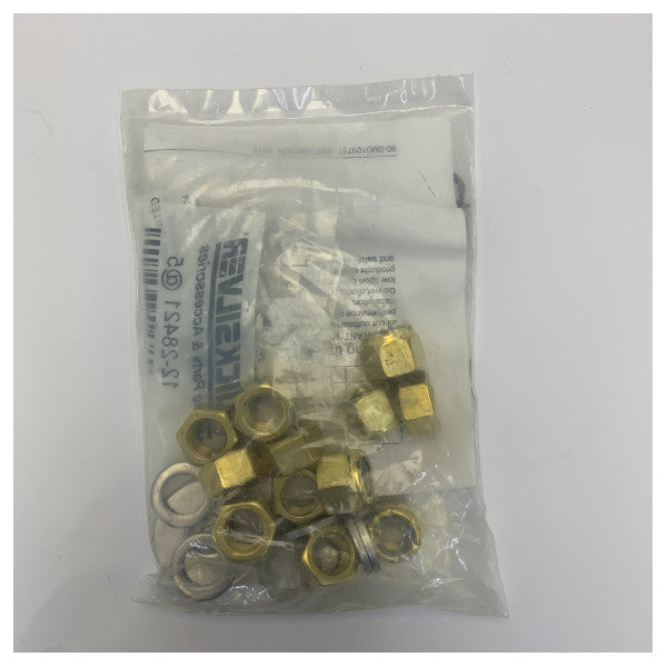 Mercury 8M0182202 Marine Hardware møtrik- og spændeskivesæt
