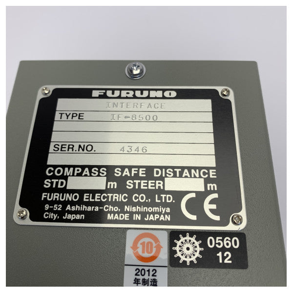 Furuno IF-8500 VHF-radioprinter-interfaceenhed - Marinelektronik - Ubrugt