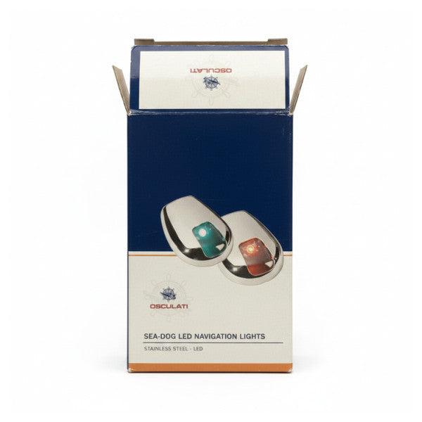 Osculati 11.048.01 Marine Navigation Lights Set Red And Green