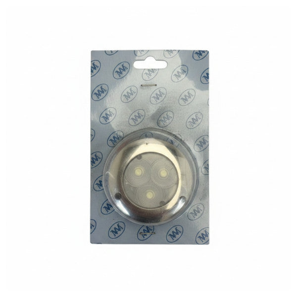 مصباح داخلي LED غائر بحري 00158-SSWH - فولاذ مقاوم للصدأ