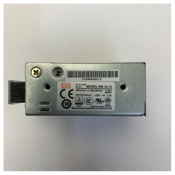 Mean Well RS-15-12 τροφοδοτικό μεταγωγής AC/DC 12V 1,3A 15W