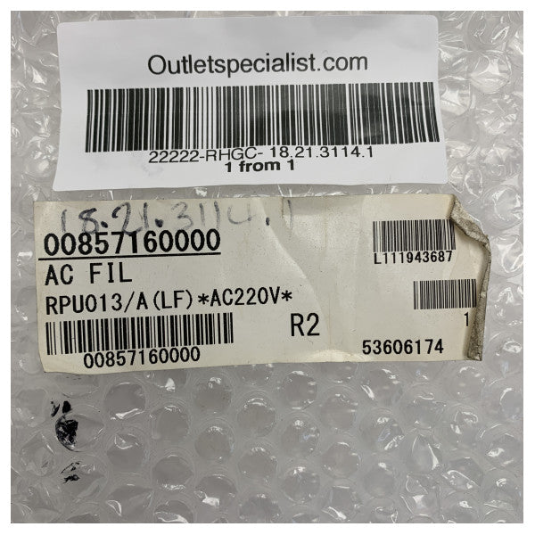 Furuno X-Band Radar AC Filtru Assemblazzjoni 220V - RPU013 / AF