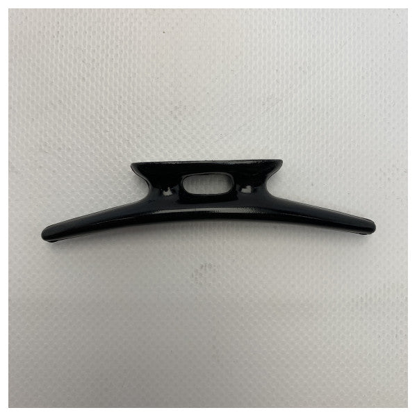 Allpa Langlebige schwarze Leinenklampe für sichere Seilbefestigung auf Booten und Yachten - 209008