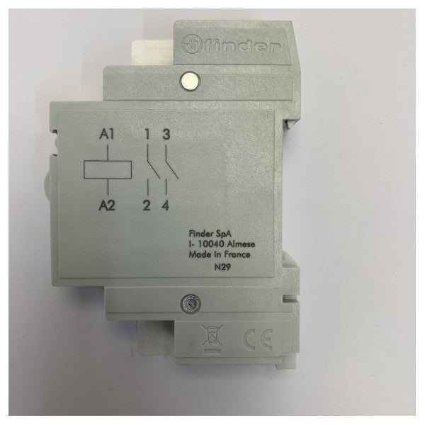 Relé de instalación modular Finder 22.22.8.230.4000 20A 230V AC