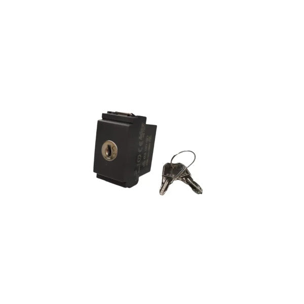 Vimar Key Switch 16A 250V for Marine Electrical Systems � Durable Weatherproof Panel Mounted Command Switch