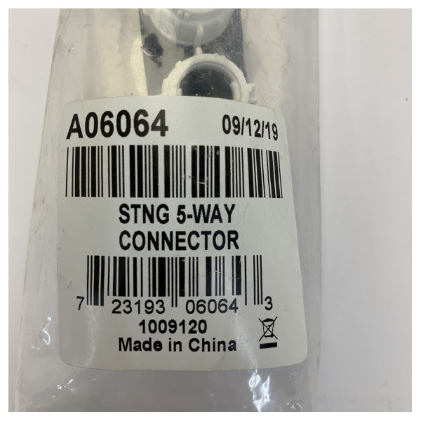 RayMarine A06064 NMEA 2000 T-connector til data-netværksrygrad og dropkabler