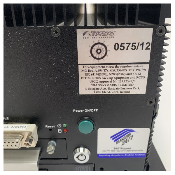 Transas RS6B sjöfartsdator med 60 GB SSD för tillförlitlig marin navigering och tillförlitliga marina system