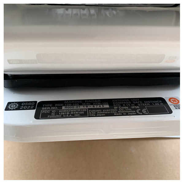 Furuno X-Band Radar Scanner Unit 12 kW RSB-128-105N за надеждна морска навигация