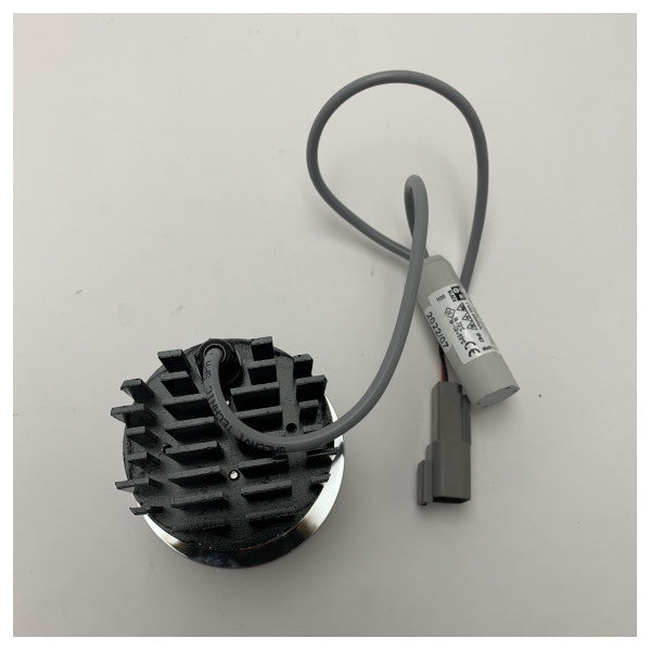 Cantalupi 20 TOP 8 R FIX paslanmaz çelik siyah downlight spot