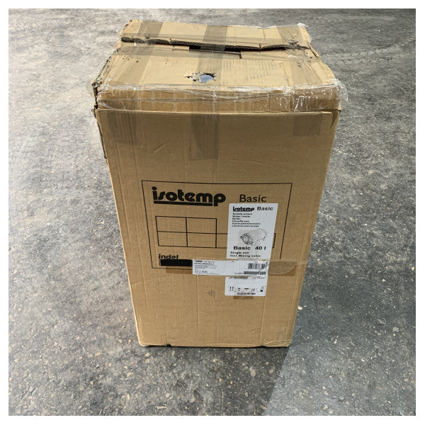 Isotherm Isotemp 40L Tisħin tal-Ilma Marittimu 115V 750W Valv tat-Taħlit tal-Azzar Inossidabbli