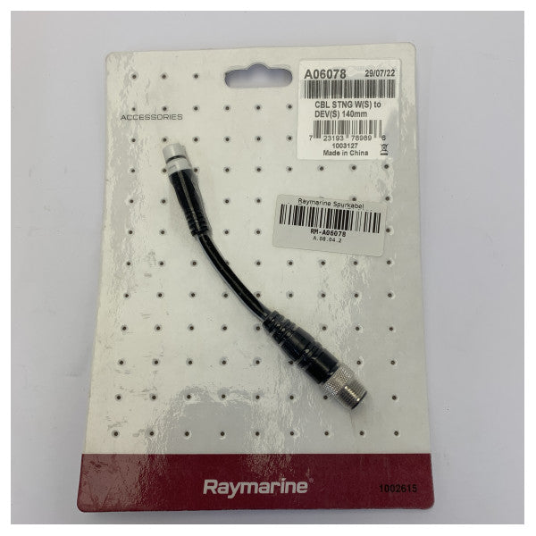Καλώδιο προσαρμογέα Raymarine A06078 SeaTalkNG σε DeviceNet αρσενικό 120mm