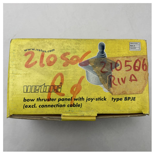 Елементи керування Vetus BPJE для носового/підрулюючого пристрою