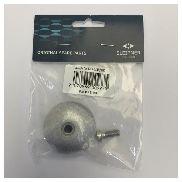 Sleipner SE60 SE80 SE100 Thruster Anode Kit - Marine Zinc Anode 130929