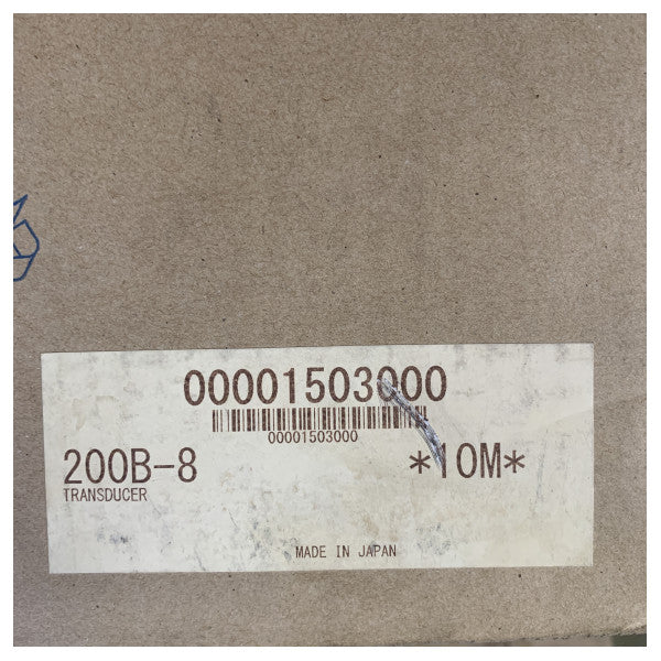 Furuno 200kHz Marine Transducer 200B-8 10M for Depth Sounder and Fish Finder - 0001503000