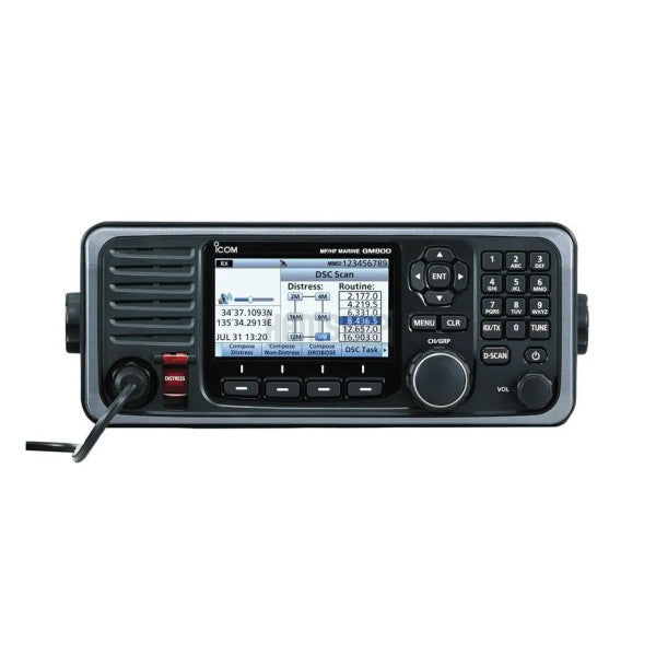 Icom GM800 150W Marine MF-HF Radio GMDSS Klasse A Transceiver mit DSC und 24V