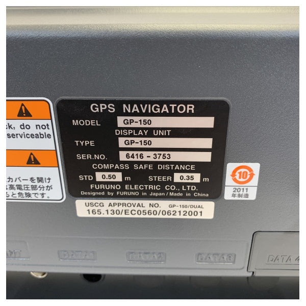 Furuno GP-150 Marine (D)GPS Navigator Display Unit