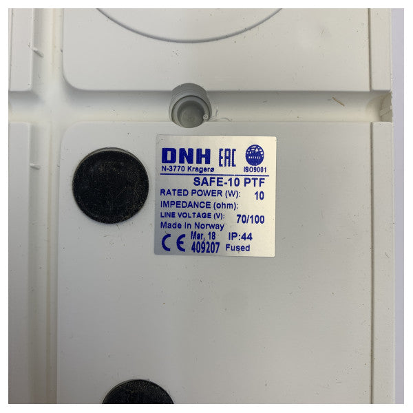 Zenitel DNH SAFE-10 PTF Marine-Audio-Badezimmerlautsprecher