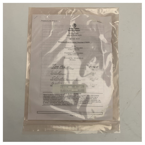 Kelvin Hughes VDR-A19 Absturzsichere feste Kapsel für die Aufzeichnung maritimer Daten