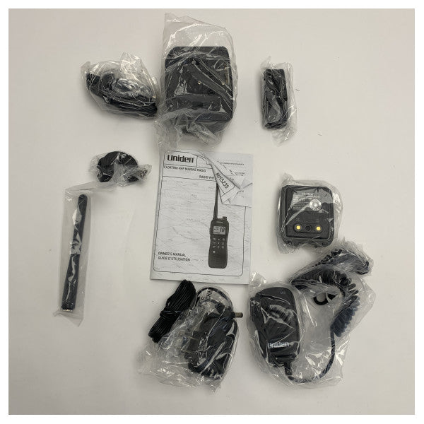 Waterproof Handheld Marine VHF Radio with GPS and DSC