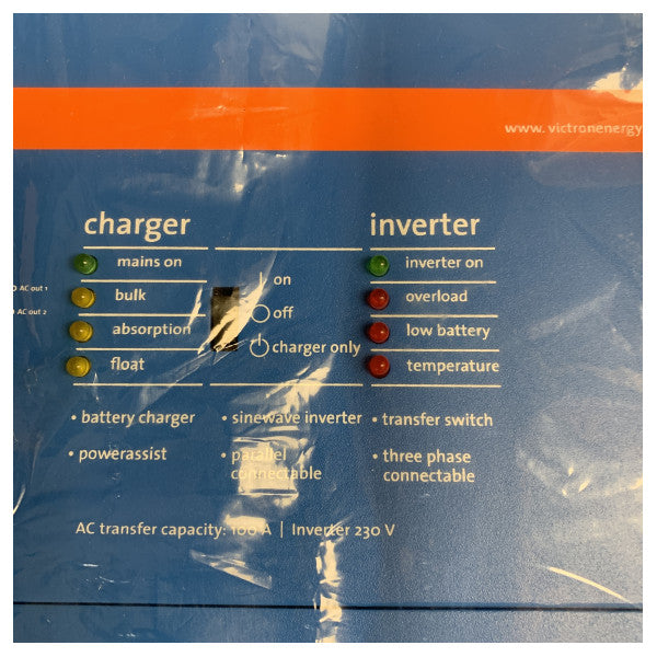 Ładowarka inwerterowa Victron MultiPlus 48V 5000VA 230V z ładowarką akumulatorów 70A i przełącznikiem zasilania