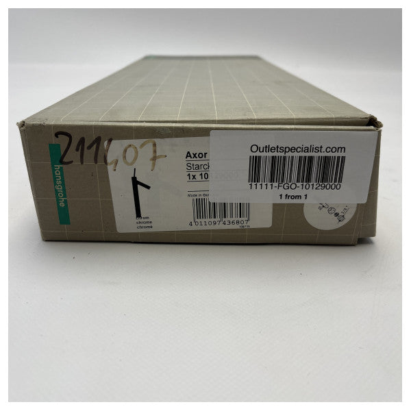 Смесител Hansgrohe Axor от неръждаема стомана с един лост за висок ръст - 10129000