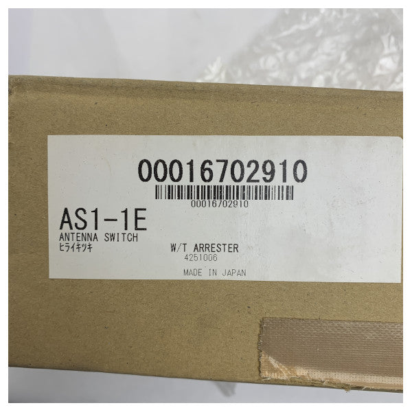 Morski przełącznik antenowy Furuno AS1-1E z ochroną przeciwprzepięciową dla niezawodnej komunikacji na statku