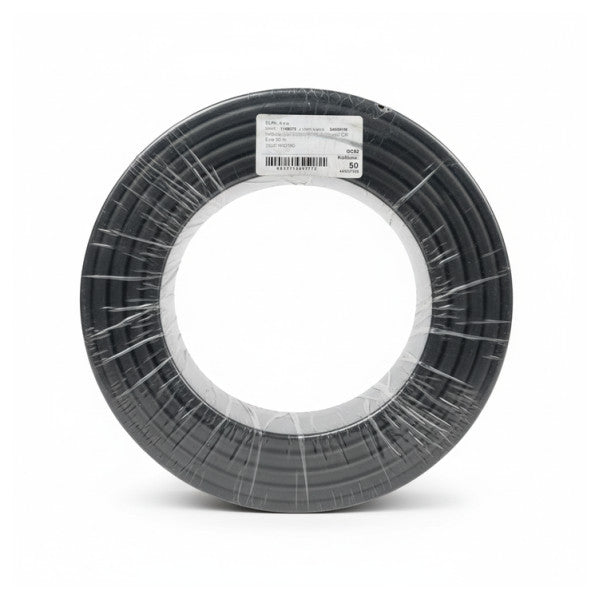 H07V-K 50mm² flexibel enkelledare marin elkraftkabel - svart 1 m