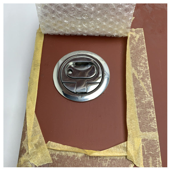 Люк морського люка зі сталі CRN червоний 540x440мм Водонепроникний легкий корозійний-01A02A/MV