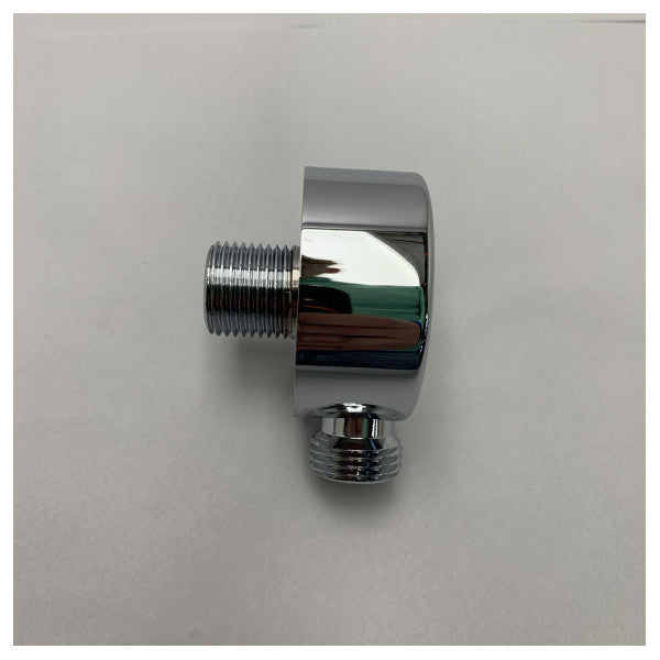Zucchetti Z9380P ligação de água de parede acabamento cromado