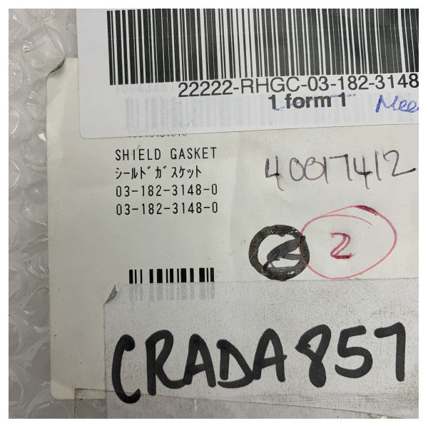 Furuno Marine Shield Gasket 03-182-3148-0 - міцне водонепроникне ущільнення для навігаційного обладнання